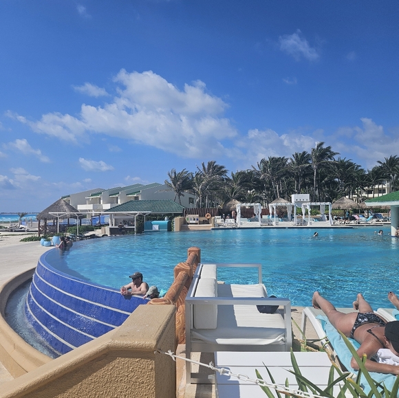 Arizona, one piece swimsuit, blue purple pink with a pineapple on front … - Picture 2 of 7